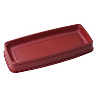 アクタ 寿司容器 ワン折かん合すし1本 赤底 2000019204 1ケース(400個(50個×8))（直送品）