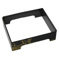 アクタ ワン折KSN6(40) 新琥珀松 足付 縁 2000020132 1ケース(400個(25個×16))（直送品）