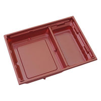 アクタ 折箱 ワン折重67×51I 赤底 2000022833 1ケース(400個(25個×16))（直送品）