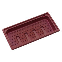 アクタ 仕切トレー138×70SL 赤 2000022840 1ケース(800個(100個×8))（直送品）