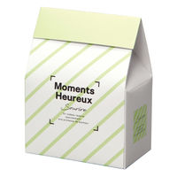 ヤマニパッケージ ギフト箱 スーリールコフレ グリーン 20-1971 1ケース(100個(50個×2))（直送品）