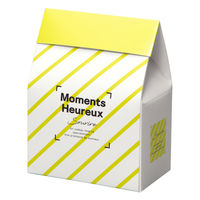 ヤマニパッケージ ギフト箱 スーリールコフレ イエロー 20-1972 1ケース(100個(50個×2))（直送品）