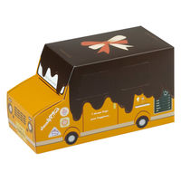 ヤマニパッケージ ギフト箱 スイートビークル オレンジ 20-2077 1ケース(100個(25個×4))（直送品）