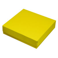 ヤマニパッケージ ギフト箱 カラースクエア165 イエロー 20-437YE 1ケース(200個(50個×4))（直送品）