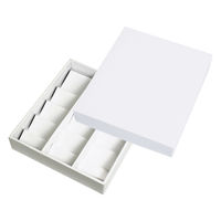 ヤマニパッケージ ギフト箱 グロスホワイトBOX 15 20-646 1ケース(50個)（直送品）