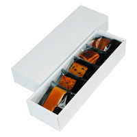 ヤマニパッケージ ギフト箱 グロスホワイトBOX 5 20-648 1ケース(100個(50個×2))（直送品）