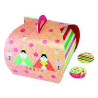 ヤマニパッケージ ギフト箱 バルーンBOX ひなまつり 20-720 1ケース(100個)（直送品）