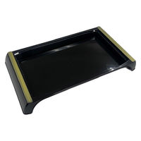 ニシキ 寿司容器 麗(特小)金フチ 2161702450 1ケース(160個(10個×16))（直送品）