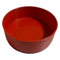 ニシキ 弁当容器 新わっぱめし(14)本体 赤 2395140400 1ケース(180個(10個×18))（直送品）