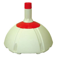 友屋 販促用品 カラードーム レッド 31150RED 1ケース(1個)（直送品）