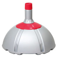 友屋 販促用品 カラードーム(シルバー&レッド) 31150SRD 1ケース(1個)（直送品）