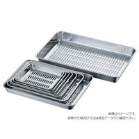 赤川器物製作所 AG18-8 水切バット 10枚取 33410 1ケース(10個)（直送品）