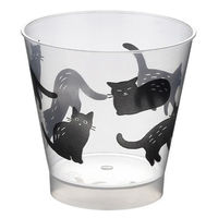 伊藤景パック産業 デザートカップ IK80φ220グランPP バイオ10 くろねこ 3645096 1ケース(600個(25個×24))（直送品）