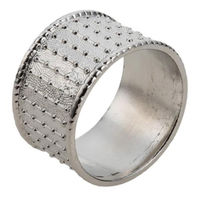 トーダイ ナフキン立て MK ナフキンリング NR-02-S 銀メッキ付 375NR02S 1ケース(1個)（直送品）