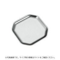トーダイ 皿 MK 18-8 八角皿 13.5cm OP-13 375OP013 1ケース(1個)（直送品）