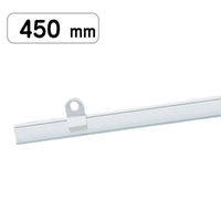 友屋 売場備品 ポップハンガー D2-450 白 吊具2ケ付 40874*** 1ケース(1個)（直送品）