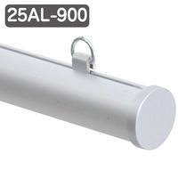 友屋 売場備品 メディアホルダーアルミ 25AL-900 シルバー 40887SLV 1ケース(1個)（直送品）