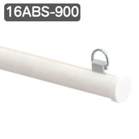 友屋 売場備品 メディアホルダー樹脂 16ABS-900 白 43585WHT 1ケース(1個)（直送品）