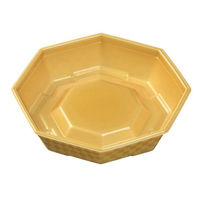 エフピコ 弁当容器 SU-八角20-47P(V) 本体 市松金 43628020 1ケース(600個(50個×12))（直送品）