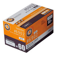 川西工業 6902 カウンタークロス厚手 レギュラーサイズ ホワイト 60枚入 4906554144541 1ケース(12個)（直送品）