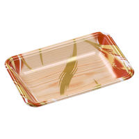 エフピコ 発泡トレー FLB-A13-30 風紋木目OR 4B840136 1ケース(1800個(100個×18))（直送品）