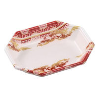 エフピコ 軽食容器 MFP長八角16-13(27) 神竜赤 4M011612 1ケース(1600個(50個×32))（直送品）