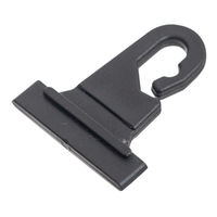 友屋 H型パイプ Mk-2 専用吊具 ブラック 51278BLK 1ケース(1個)（直送品）