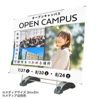 友屋 イベント用品 Alphaバナー(アルファバナーシングル片面) 52877-1* 1ケース(1個)（直送品）