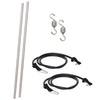 友屋 イベント用品 Alphaバナー用(伸長ポールキット)オプション 52877-5* 1ケース(1個)（直送品）