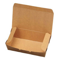 ケーピープラテック 弁当容器 KMフードパック中 窓無 ナチュラル 54355 1ケース(800個(50個×16))（直送品）