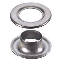 友屋 イベント用品 ハトメ 真鍮アイレットシルバー(100ケ入)φ12 56810N28 1ケース(1個)（直送品）