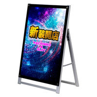 友屋 A型ボード アクリルパネルスタンドA1片面ローAPS-A1SL 56989A1S 1ケース(1個)（直送品）