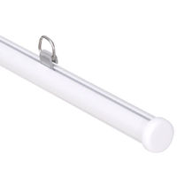 友屋 売場備品 アルミH型パイプ 16-620 ホワイト 60175WHT 1ケース(1個)（直送品）