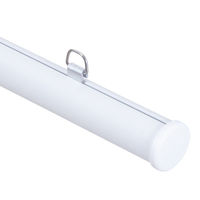 友屋 売場備品 アルミH型パイプ 25-1220 ホワイト 60180WHT 1ケース(1個)（直送品）