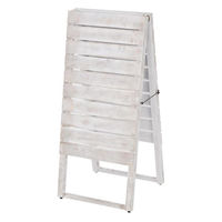 友屋 A型ボード サインボード ホワイト 両面 60514-02 1袋(1個)（直送品）