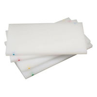 東和ポリエイト 家庭用ピン付抗菌まな板 410×230×15 ピン赤 K-41-R 606087 1袋(1個)（直送品）