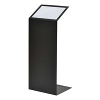 友屋 POP用品 ライティングスペックスタンドA4横 ブラック 61635-02 1ケース(1個)（直送品）