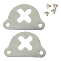 友屋 売場備品 ウルトラスリムライトパネル用壁掛けフック 2ケ入 62251-04 1ケース(1個)（直送品）