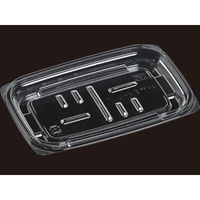 エフピコ 軽食容器 AP惣菜18-12(17) 本体 透明 7R000185 1ケース(1200個(50個×24))（直送品）