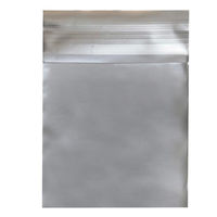 今村紙工 ラッピング用品 アルミ蒸着袋テープ付き 76φ缶バッジサイズ 100枚 AJ-85 1ケース(200個)（直送品）