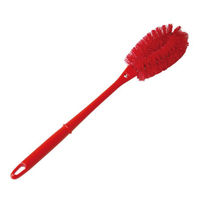 バーテック バーキュート 柄付たわし Mサイズ ソフト(赤柄) 赤 BCTARH-MSR 1袋(1個)（直送品）