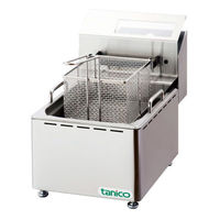 タニコー TCFL-8B 電気ミニフライヤー 1ケース(1個)（直送品）