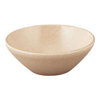 台和 食器 Walna バイオマス13cmサラダボール ナチュラルベージュ(つや消し) WD-30-NBE 1ケース(10個)（直送品）