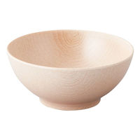 台和 食器 Walna バイオマス17cmボール ナチュラルベージュ(つや消し) WD-41-NBE 1ケース(10個)（直送品）