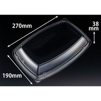 リスパック バイオ パティブル角 27-19 OCA FPBR571 1ケース(300個(50個×6))（直送品）