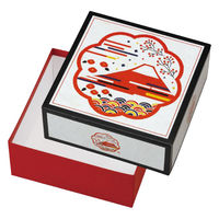 ヤマニパッケージ ギフト箱 20-2321 貼箱 赤富士 1ケース(30個(5個×6))（直送品）