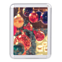 友屋 売場備品 メディアグリップ MG-25R A4シルバー 屋内 56986A4S 1袋(1個)（直送品）