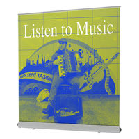 友屋 イベント用品 ロイヤルロールスクリーンバナー W2000 シルバー 55337-4S 1袋(1個)（直送品）