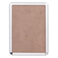 友屋 売場備品 メディアグリップ MG-25R A3シルバー 屋内 56986A3S 1ケース(5個)（直送品）