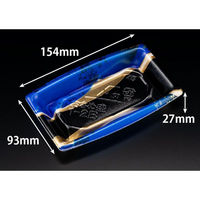 リスパック 寿司容器 おさめ盛 1-2B ひのえ青 RSAN034 1ケース(1050個(50個×21))（直送品）